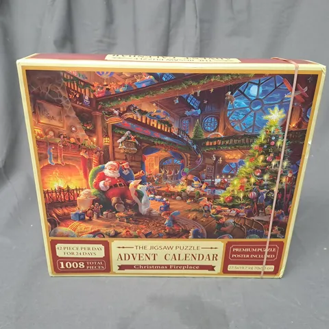 THE JIGSAW PUZZLE - ADVENT CALENDAR - CHRISTMAS FIREPLACE