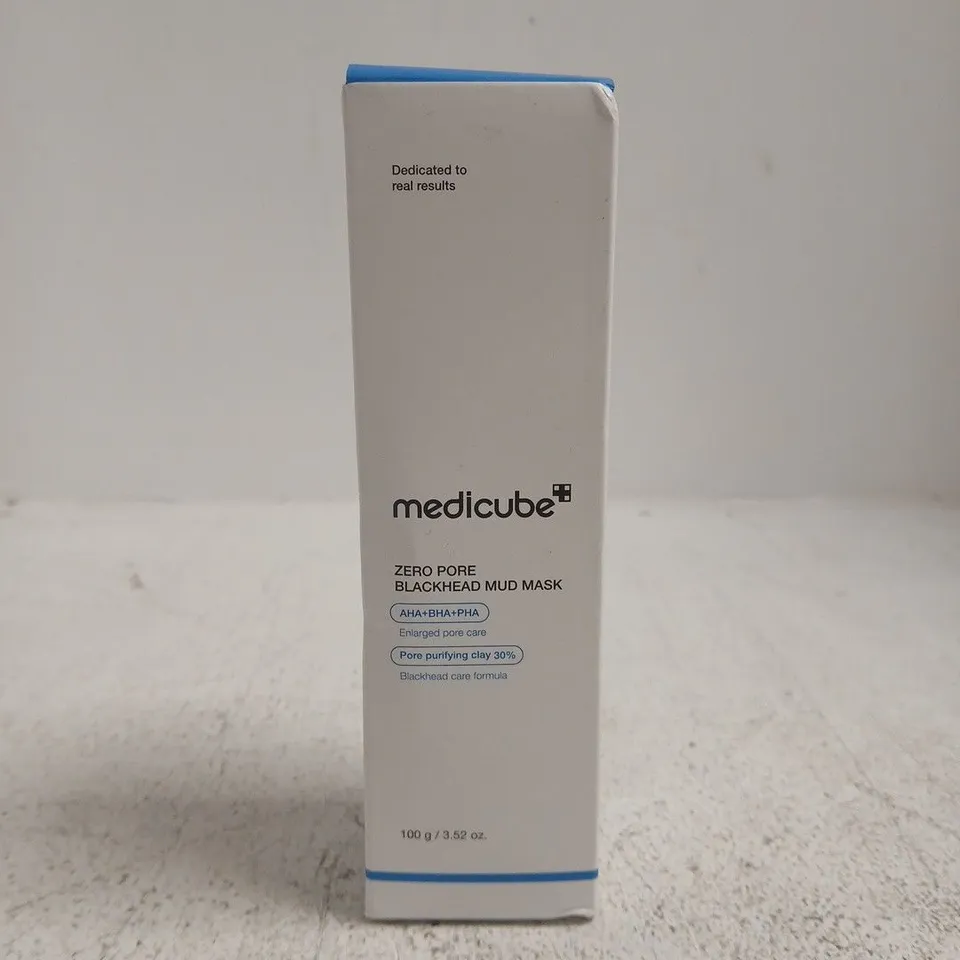 MEDICUBE ZERO PORE BLACKHEAD MUD MASK – BOXED