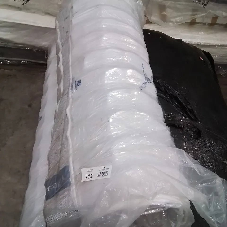QUALITY BAGGED AND ROLLED SERENITY MATTRESS - 120CM SMALL DOUBLE 
