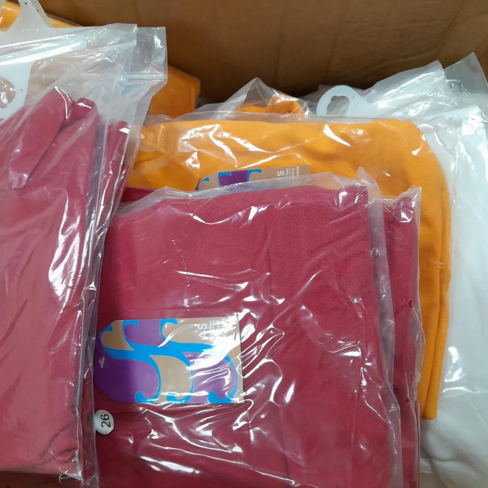 BOX OF APPROX. 42 AS SCHOOL WEAR BOYS SWEAT SHIRTS IN DIFFERENT SIZES & COLOURS 