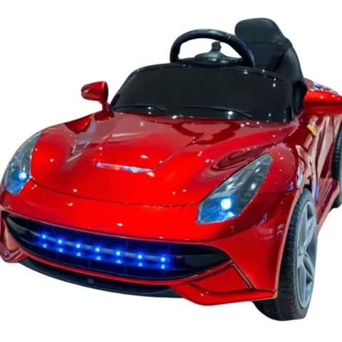 BRAND NEW BOXED KIDS FERRARI STYLED 12V RIDE ON CAR RED