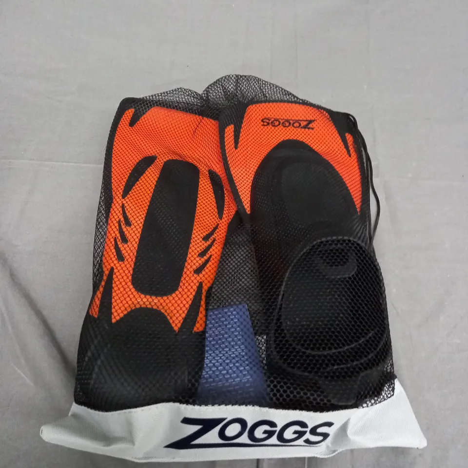 ZOGGS SWIM FIN ENERGY FLIPPERS SIZE 11-12
