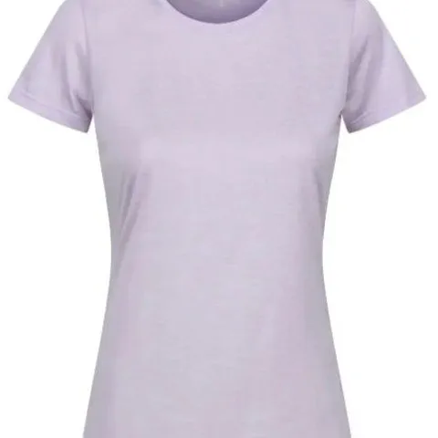 REGATTA WOMEN'S FINGAL EDITION T-SHIRT LILAC FROST SIZE 8