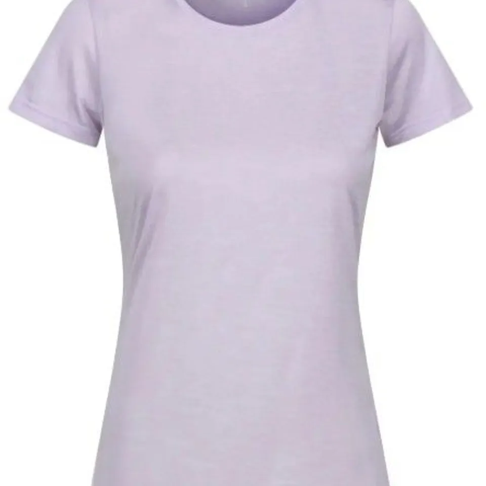 REGATTA WOMEN'S FINGAL EDITION T-SHIRT LILAC FROST SIZE 8