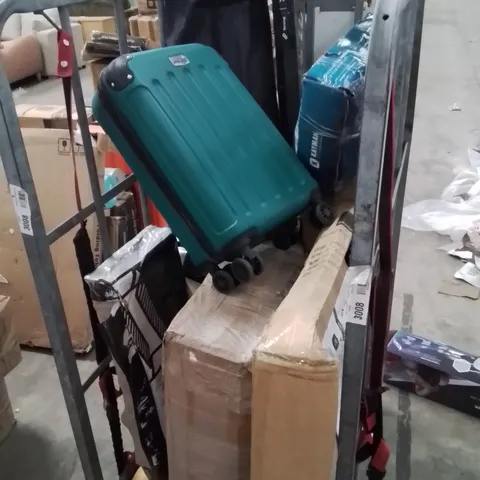 MIXED CAGE OF HOUSEHOLD AND SPORTS ITEMS 