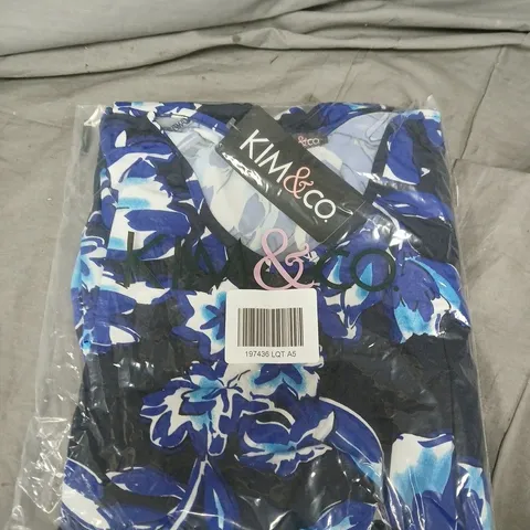 BOX APPROXIMATELY 15 LADIES SMOCKED WAIST MIDI DRESSES - NAVY - SIZES MAY VARY