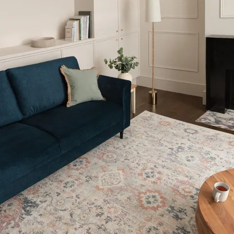 WRAPPED SORAYA FLORAL VINTAGE PERSIAN INSPIRED RUG 160 x 230cm