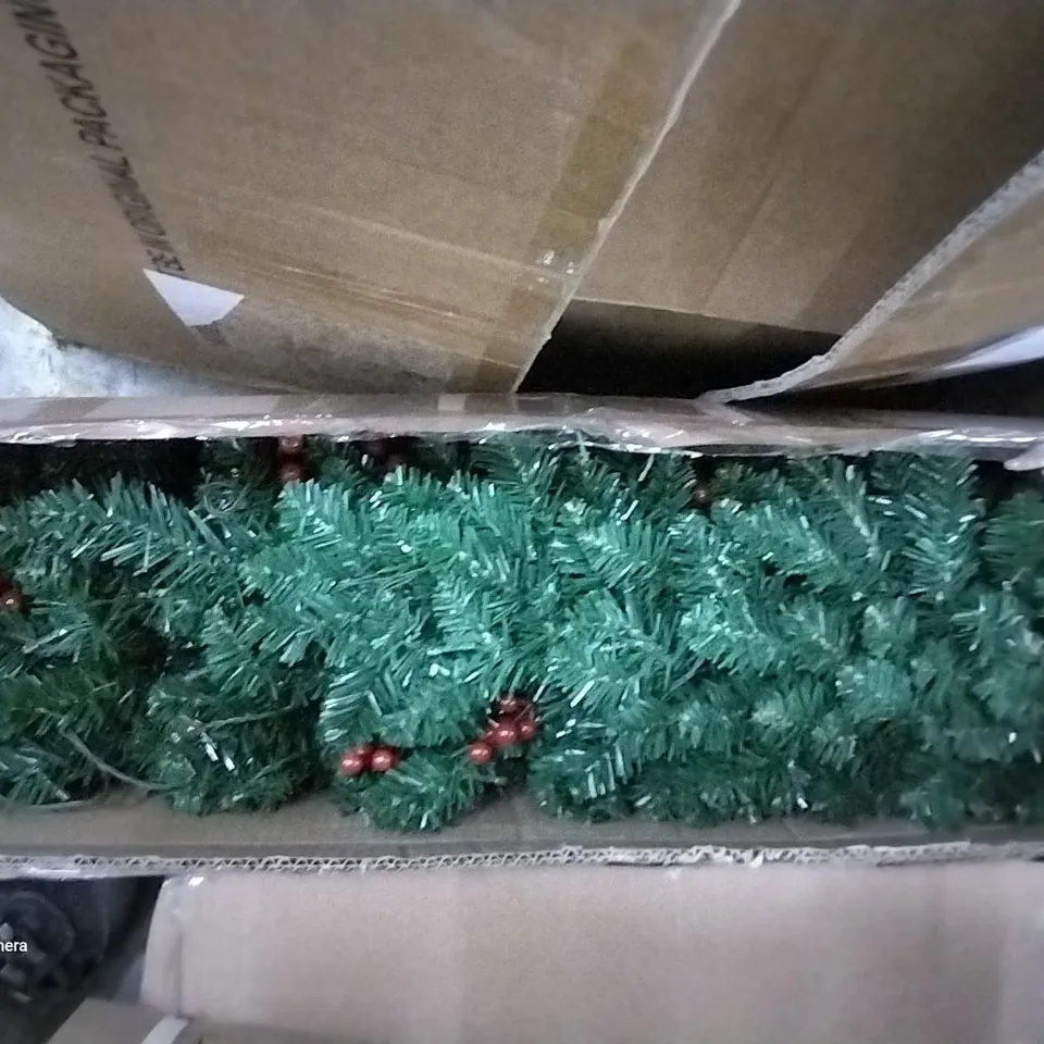 BOXED PRELIT ARTIFICIAL PENCIL CHRISTMAS TREE 