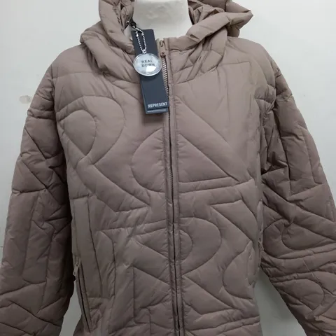 REPRESENT INITIAL LIGHTWEIGHT HOODED JACKET SIZE M