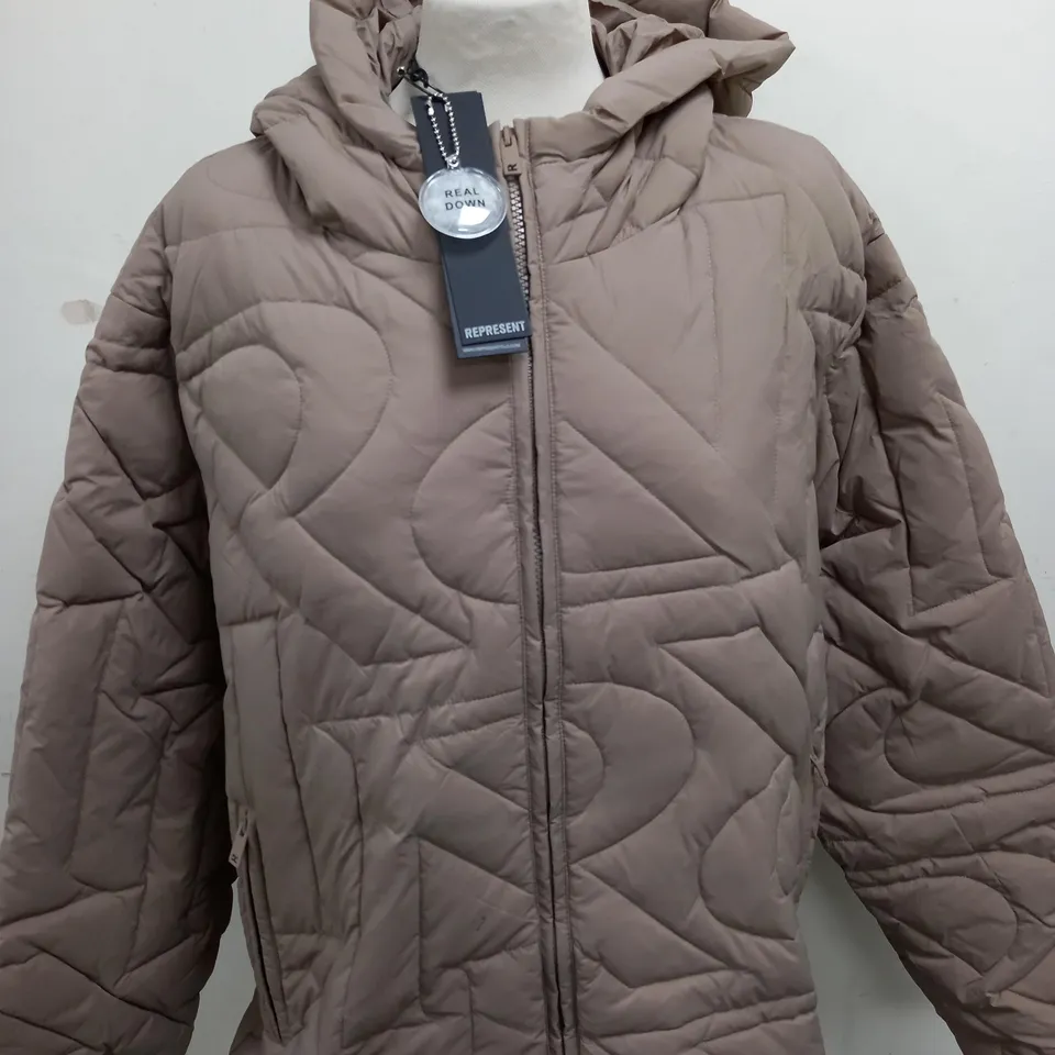 REPRESENT INITIAL LIGHTWEIGHT HOODED JACKET SIZE M