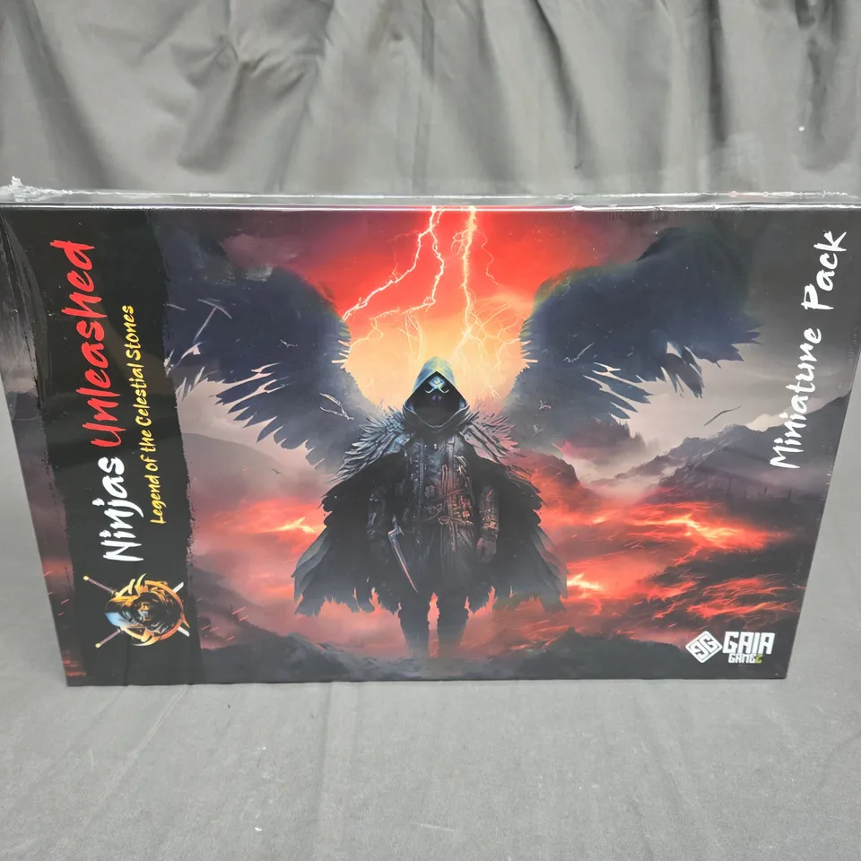 BOXED AND SEALED NINJAS UNLEASHED - LEGEND OF THE CELESTIAL STONES - MINIATURE PACK