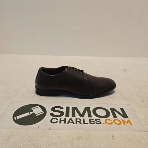 NEXT MEN'S BROWN LEATHER OXFORD SHOES – UK 9 (PAIR) 