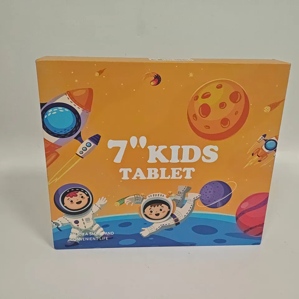 BOXED 7" KIDS TABLET WITH PROTECTIVE BLUE CASE