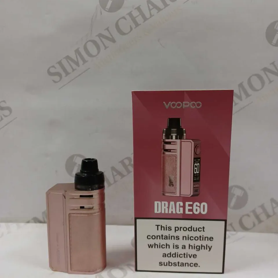 VOOPOO DRAG E60 VAPE IN PINK 