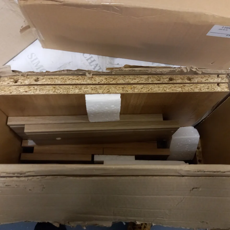 BOXED PANAMA 5 DRAWER CHEST - OAK1 BOX) - COLLECTION ONLY RRP £139