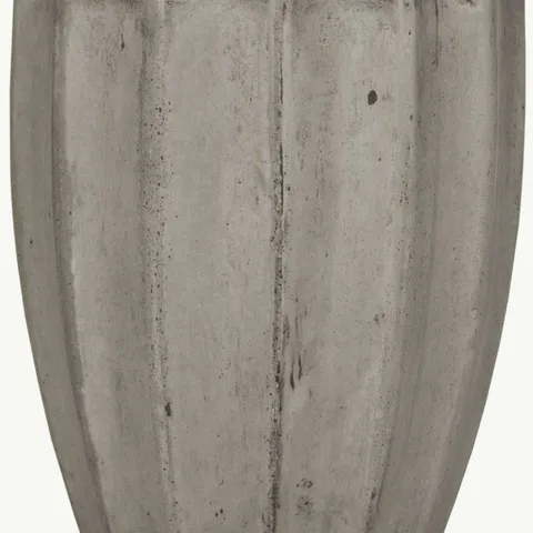 BOXED SAFAVIEH AKIRA INDOOR/OUTDOOR CONCRETE STOOL - DARK GREY (1 BOX)