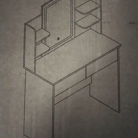 BOXED SADIE LED DRESSING TABLE (1 BOX)