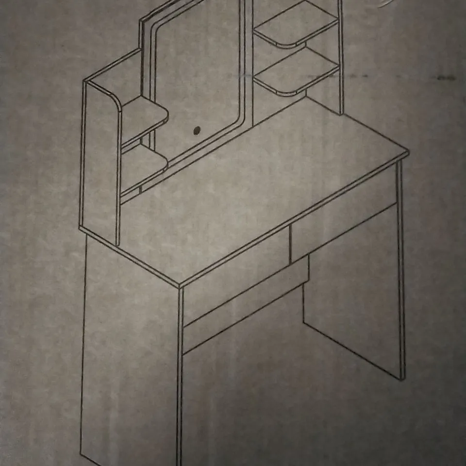 BOXED SADIE LED DRESSING TABLE (1 BOX)