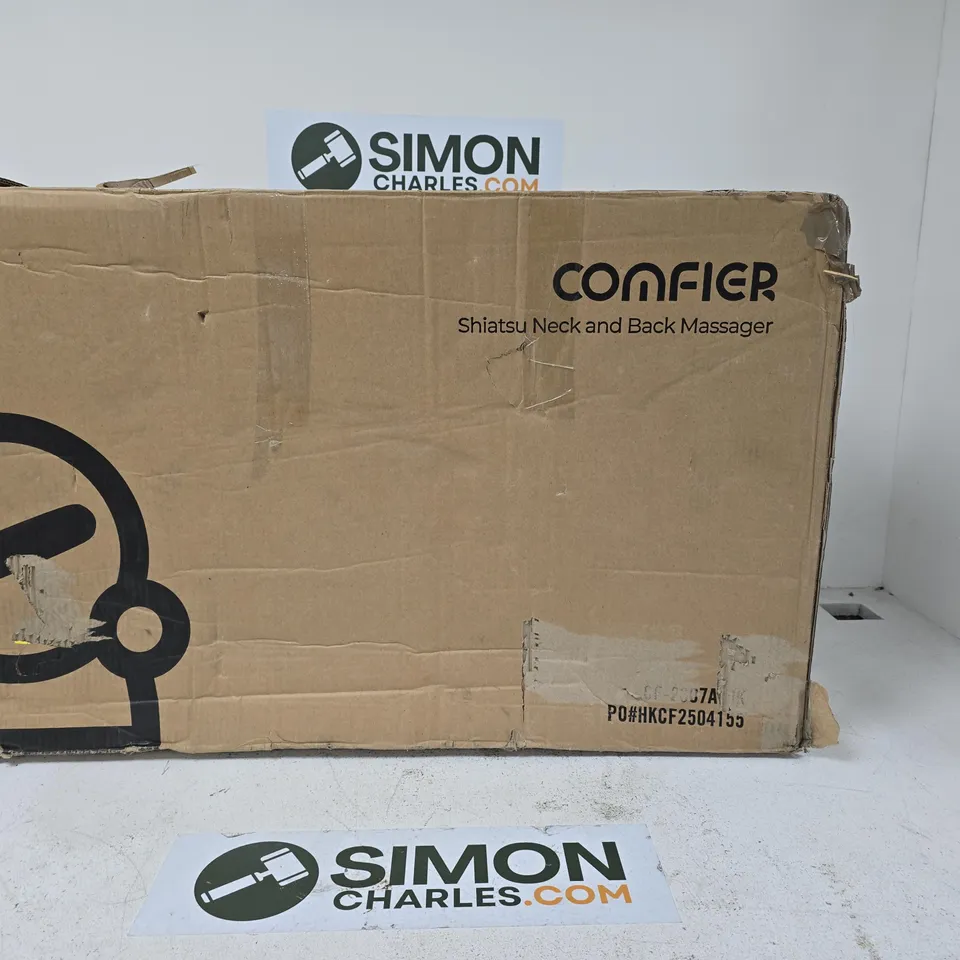 CONFIER SHIATSU NECK & BACK MASSAGER WITH HEAT – CF-2307A