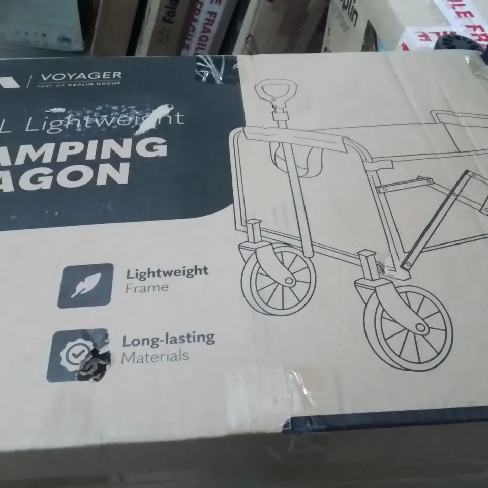 BOXED VOYAGER 70L LIGHTWEIGHT CAMPING WAGON