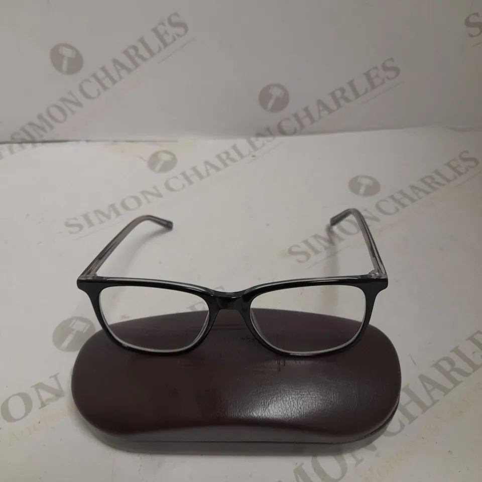 LONDON RETRO HIGHGATE BLACK/CRYSTAL PRESCRIPTION GLASSES 