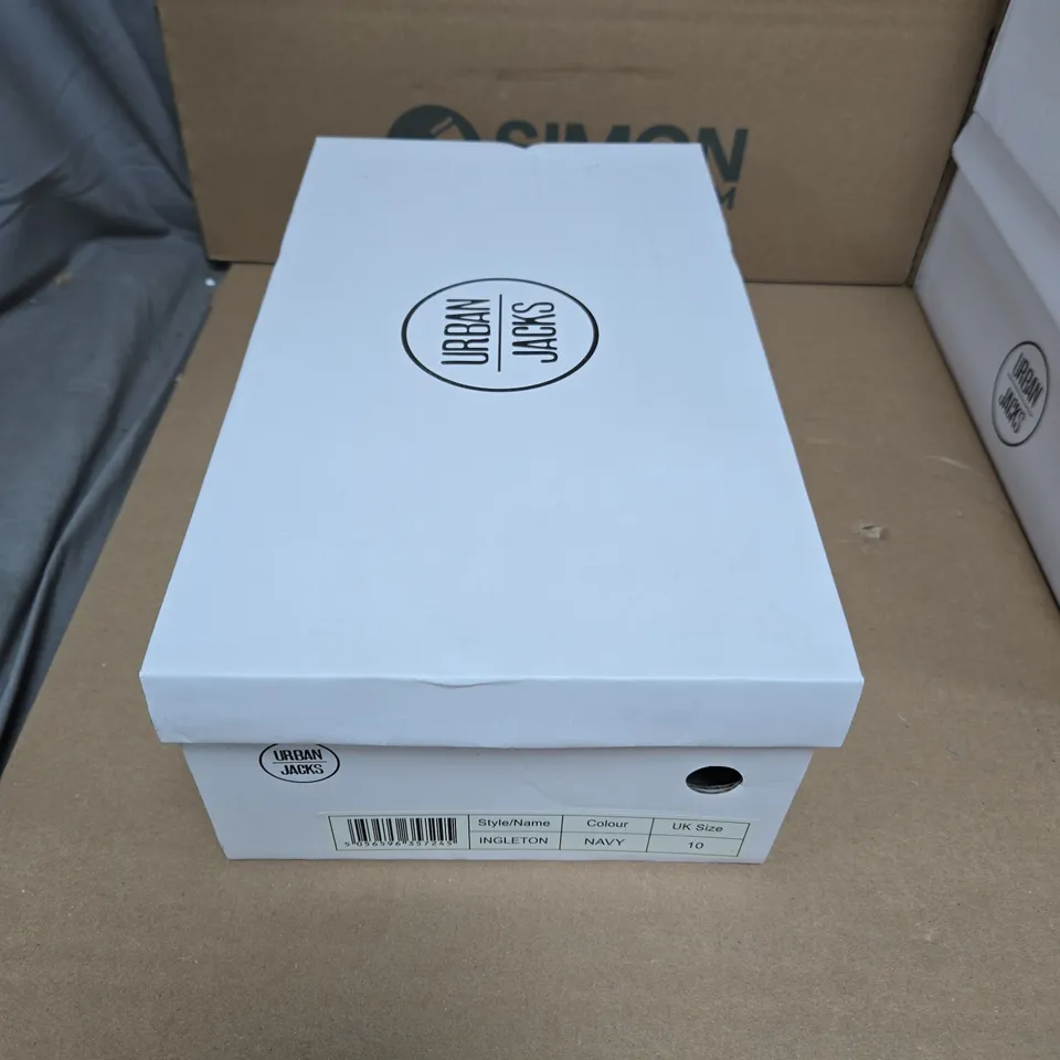 URBAN JACKS INGLETON NAVY TRAINERS – UK 10