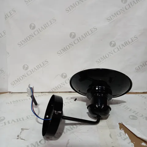 BOXED DESIGNER BLACK WALL LIGHT