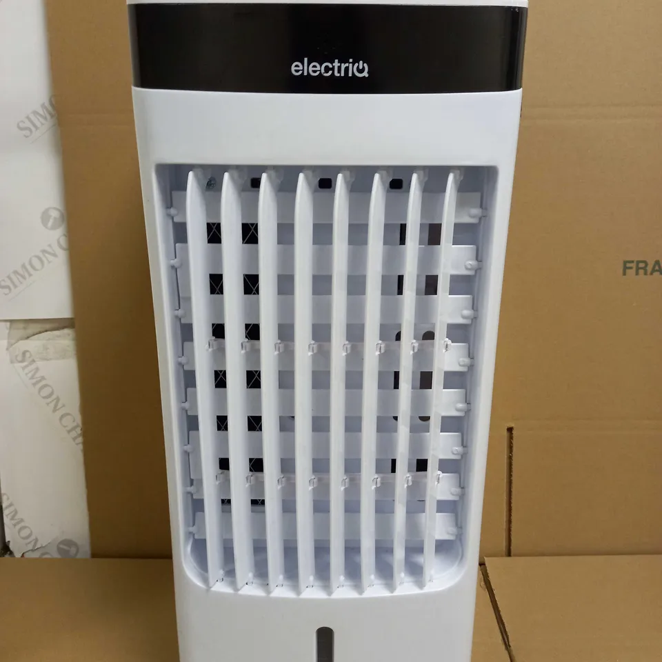 ELECTRIQ SLIMLINE MOBILE PORTABLE EVAPORATIVE AIR COOLER BUILT-IN AIR PURIFIER AND HUMIDIFIER