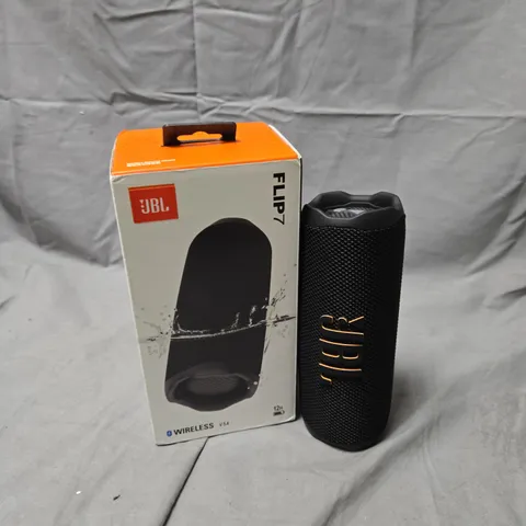 JBL FLIP 7 PORTABLE BLUETOOTH SPEAKER – BLACK