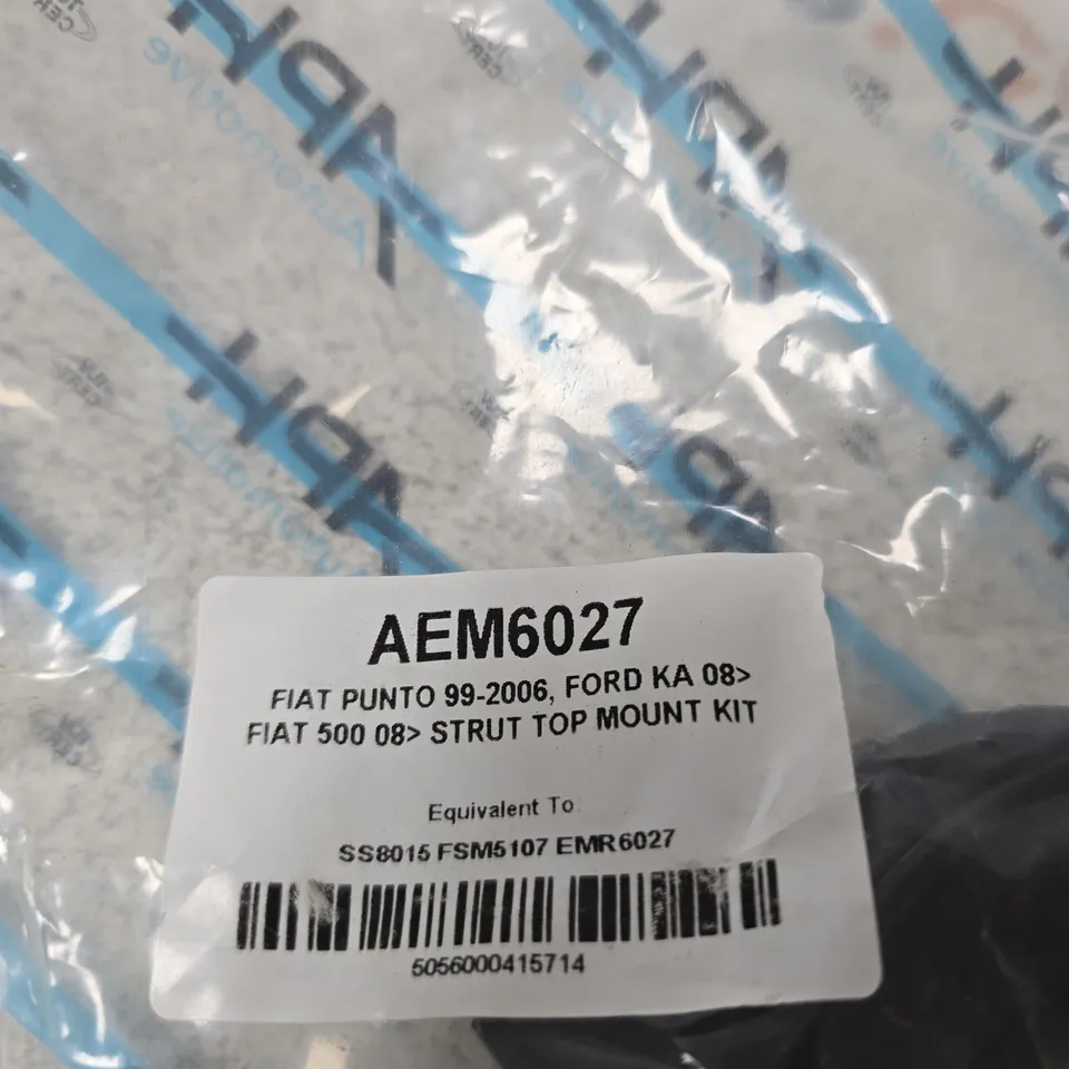 AEM6027 STRUT TOP MOUNT KIT – FIAT PUNTO 1999-2006; FORD KA 2008 ONWARDS; FIAT 500 2008 ONWARDS