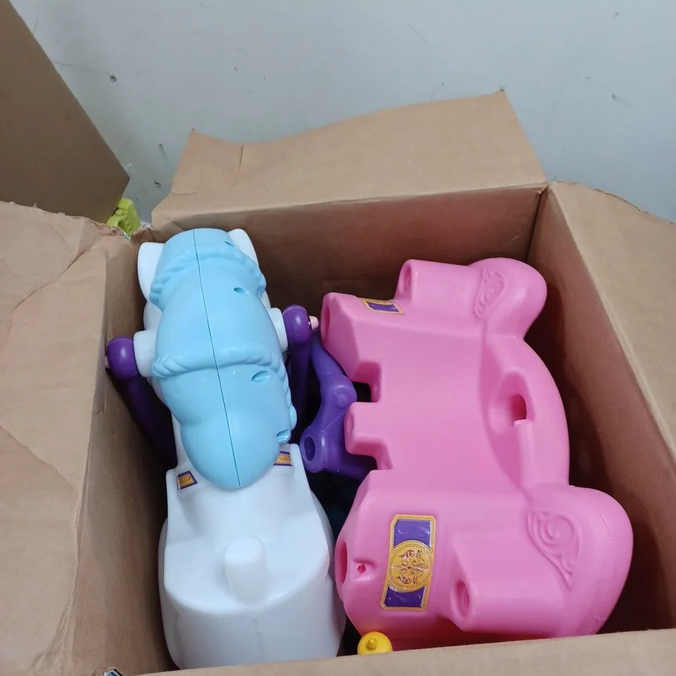 BOXED LITTLE TIKES PRINCESS COSY HORSE CHARIOT  RRP £134.99