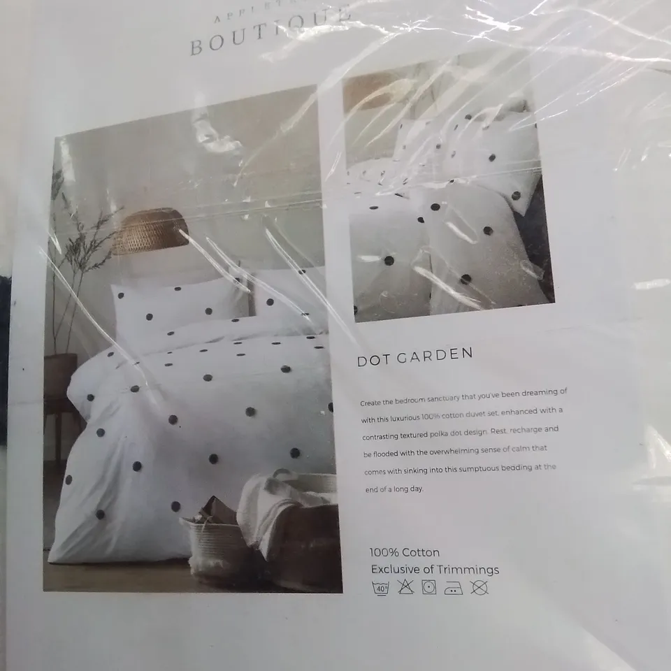 ARIAH COTTON SOLID COLOUR KING SIZE DUVET COVER SET