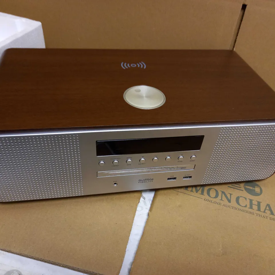 AUDIBLE FIDELITY COMPACT WI-FI STEREO SYSTEM 