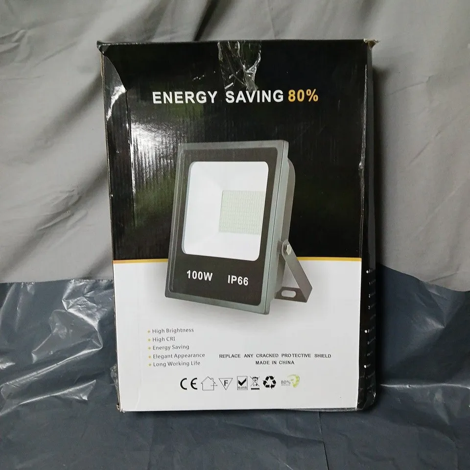 LED FLOOD LIGHT 100W IP66 – OUTDOOR LIGHTING (ENERGY SAVING 80%)