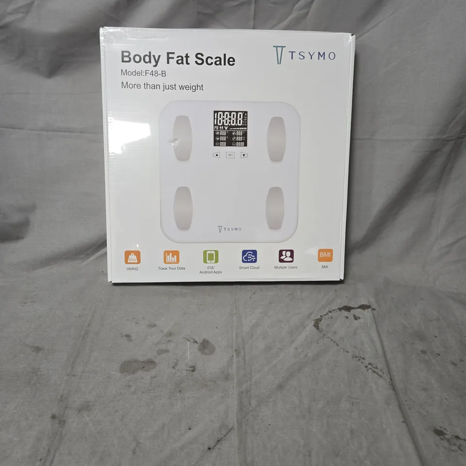 TSYMO BODY FAT SCALE – MODEL F48-B (BOXED) 