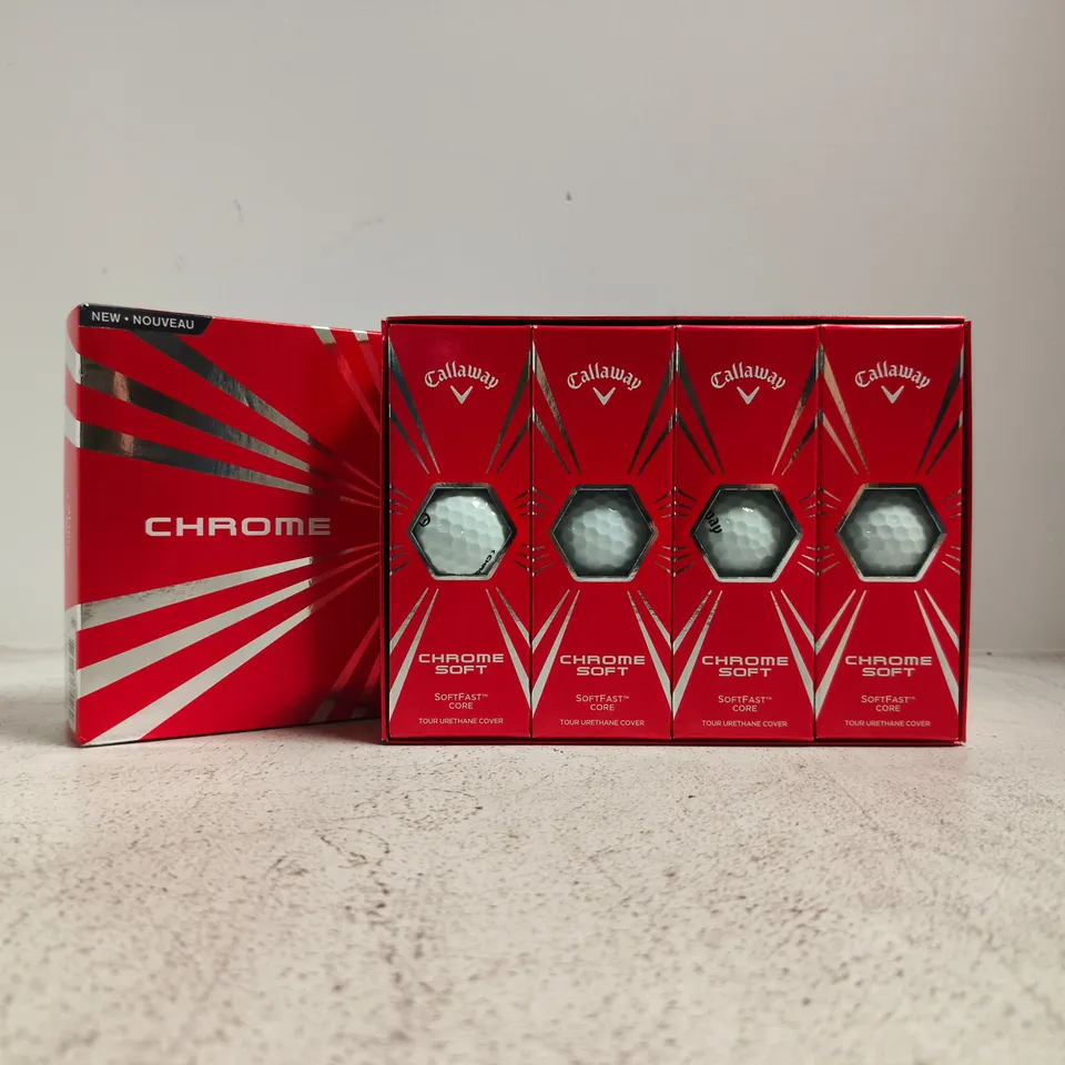CALLAWAY CHROME SOFT GOLF BALLS