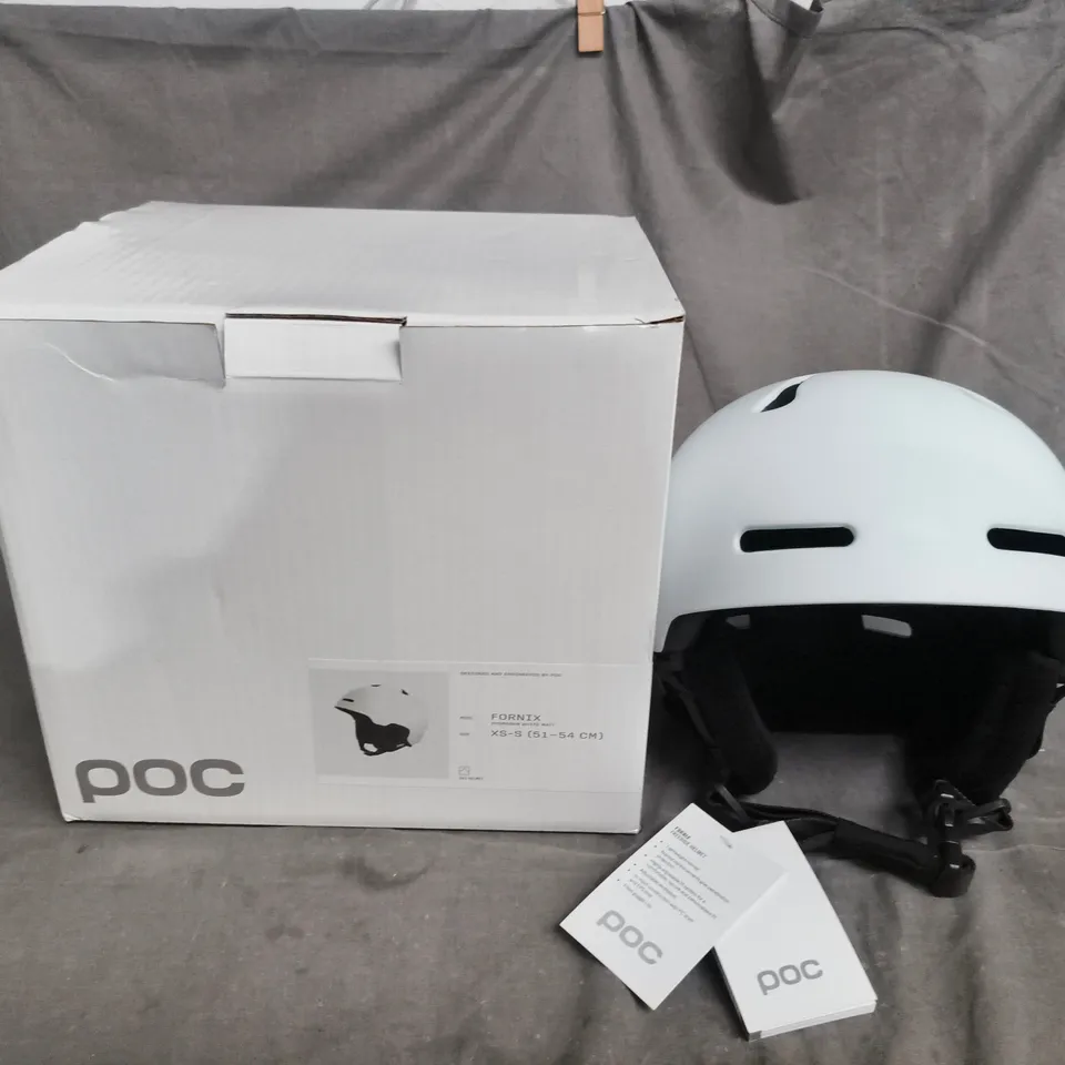 POC FORNIX HELMET – WHITE, XS-S (51-54 CM)