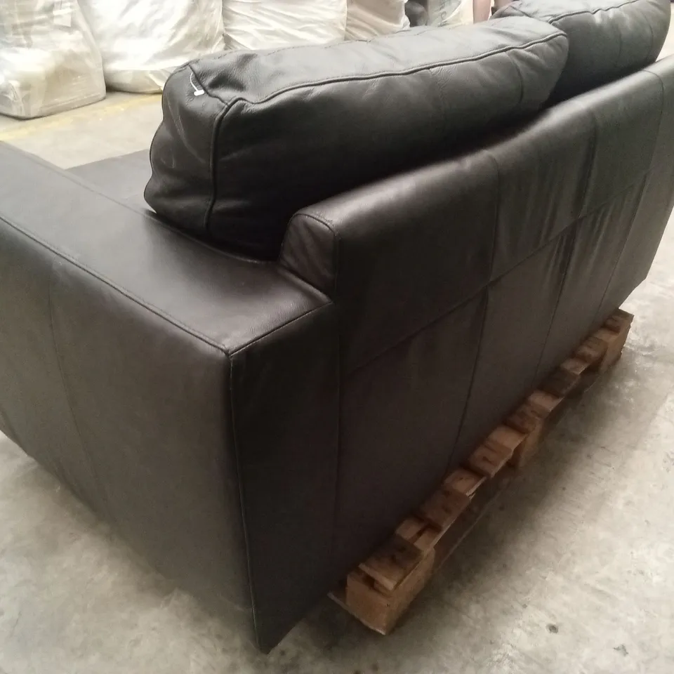 ARDEN ITALIAN LEATHER 2 SEATER SOFA RRP £1299