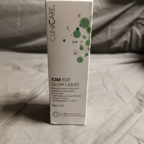 CLINICARE X3M EGF GLOW LIQUID MOISTURISER - 100ML