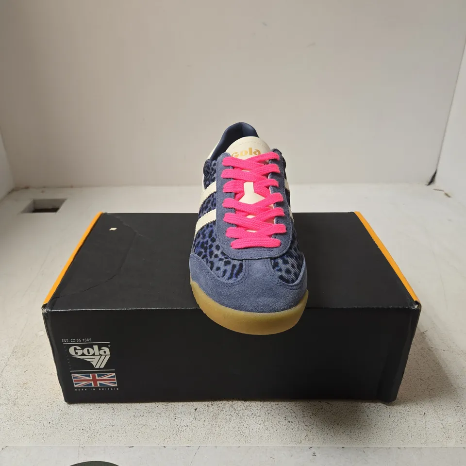 GOLA TORNADO CHEETAH NAVY TRAINERS – UK 6