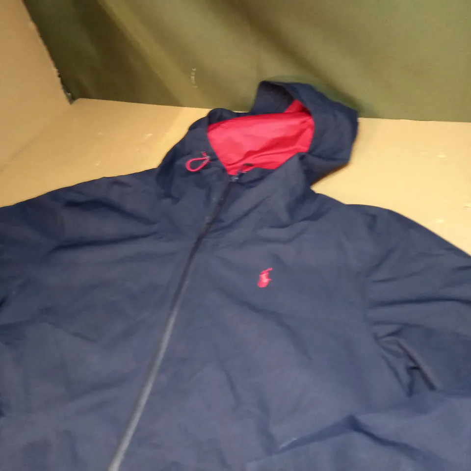 POLO RALPH LAUREN ZIPPED JACKET SIZE LL