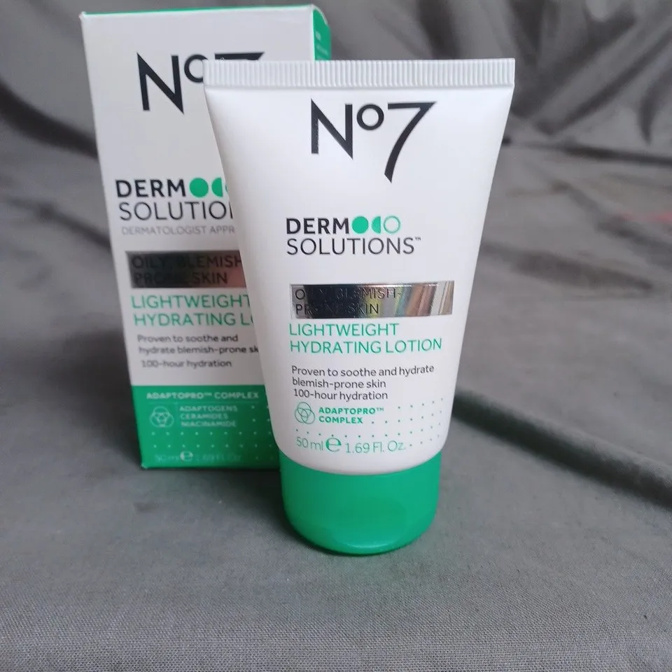 NO7 DERM SOLUTIONS LIGHTWEIGHT HYDRATING LOTION 50ML