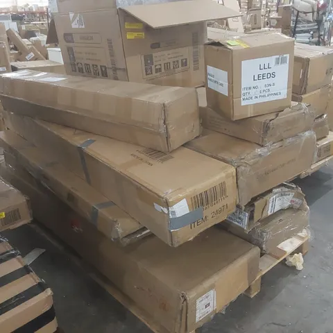 PALLET CONTAINING A LARGE QUANTITY OF ASSORTED FURNITURE PARTS
