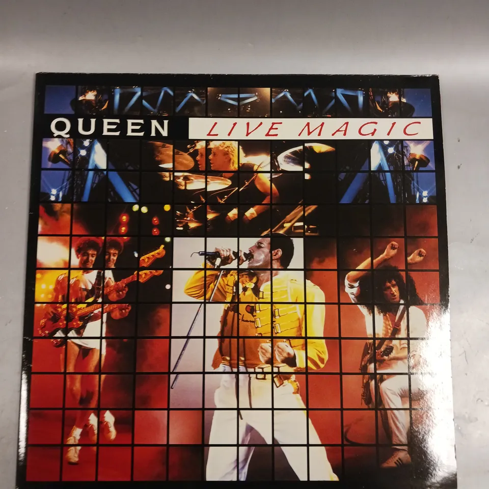 QUEEN LIVE MAGIC VINYL 