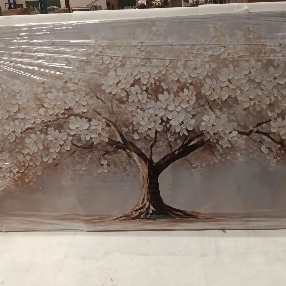 TREE WITH BLOSSOMS – LARGE CANVAS WALL ART