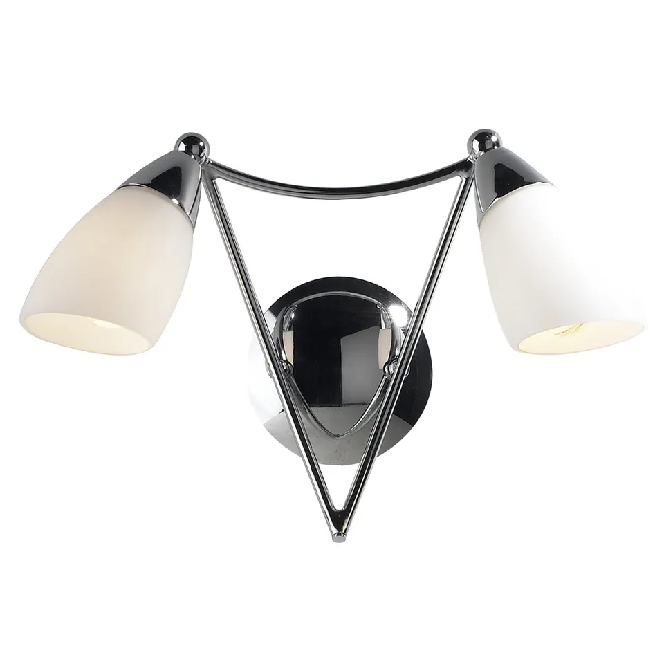 DAR BUREAU DECORATIVE DOUBLE WALL LIGHT FLUSH SWITCHED