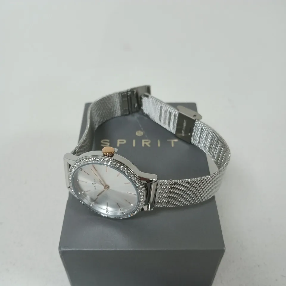 SPIRIT LADIES' WRISTWATCH – SILVER MESH BRACELET