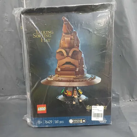 BOXED LEGO HARRY POTTER TALKING SORTING HAT - 76429