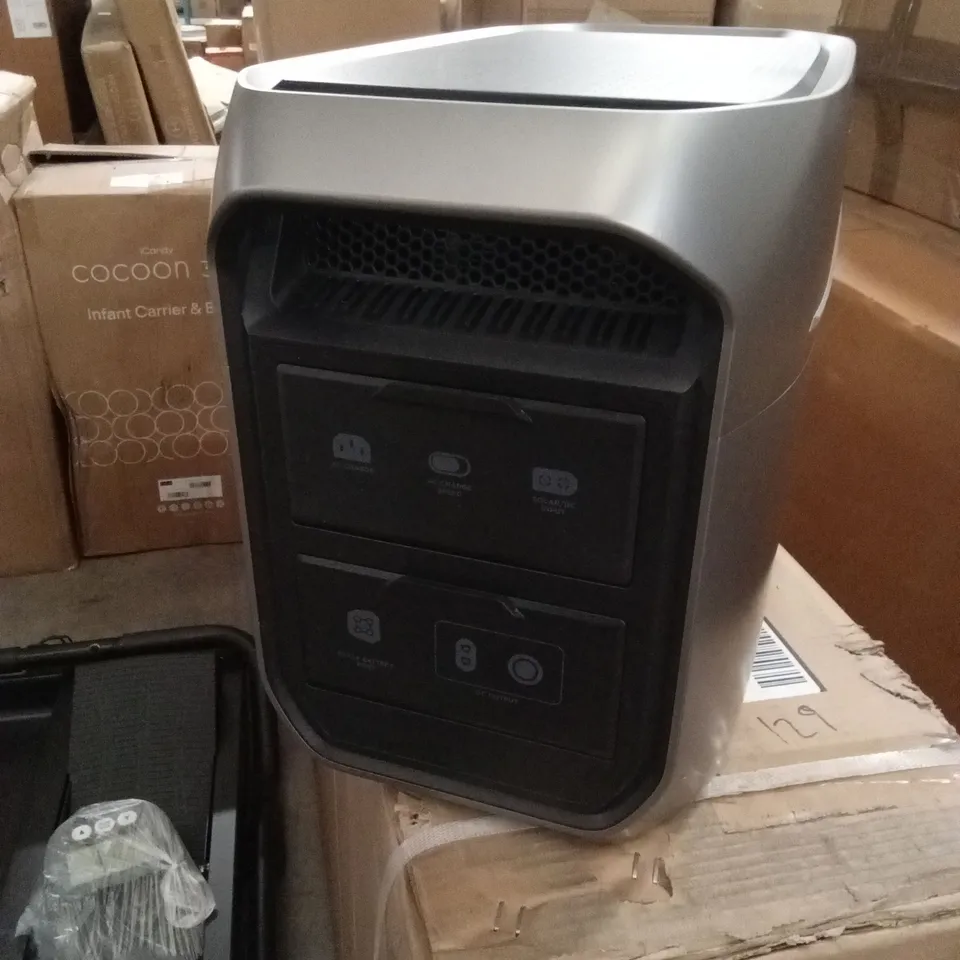 BOXED ECOFLOW DELTA 3 MAX PLUS PORTABLE POWER STATION WITH 2KW CAPACITY & 3000W OUTPUT RRP £1399