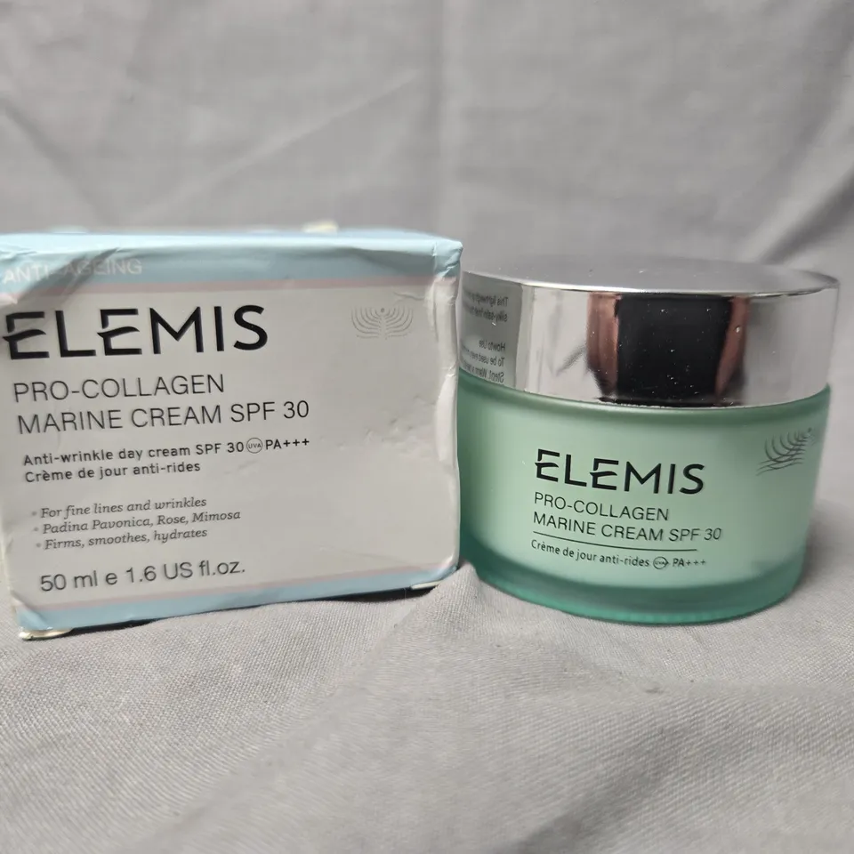 BOXED ELEMIS PRO-COLLAGEN MARINE CREAM SPF 30 – FACIAL SKIN CARE